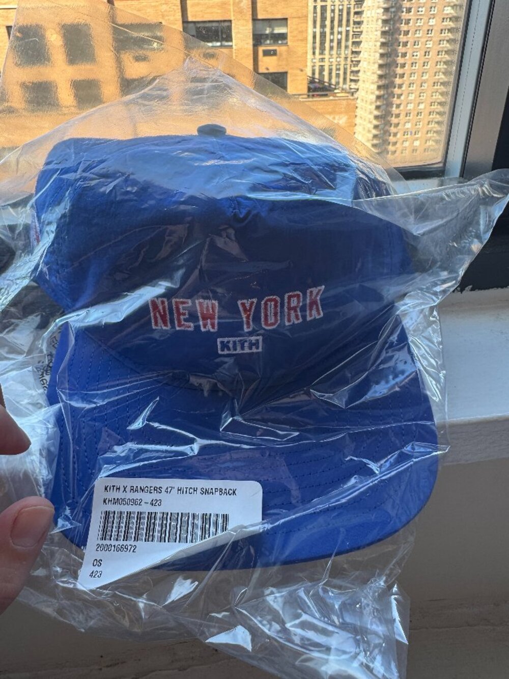 Kith New York Rangers Snapback